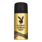 Playboy, Black Gold, deodorant, body spray, gold bottle