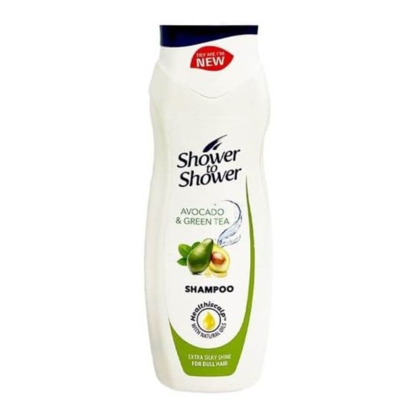 Shower to Shower, shampoo, hair care, avocado, green tea
