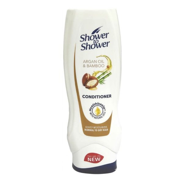 Shower to Shower, conditioner, argan oil, bamboo, hair care