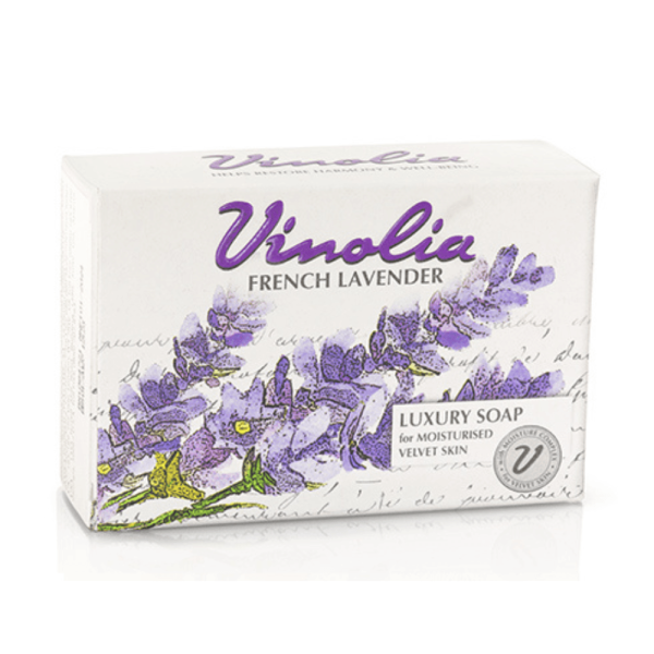 Vinolia, soap bar, bath soap, French lavender